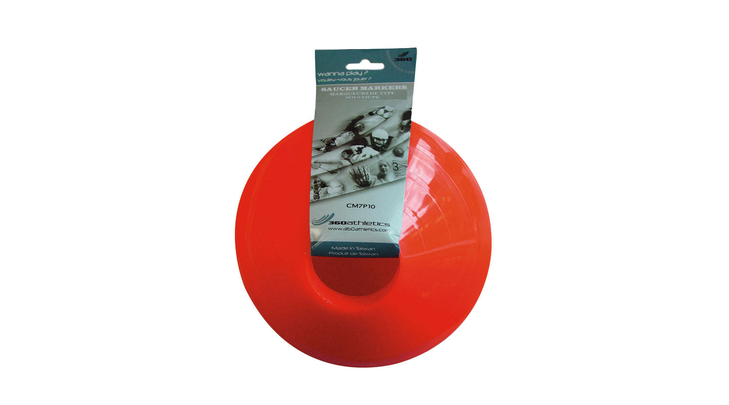 Agility Saucer Cones - 10 Pack